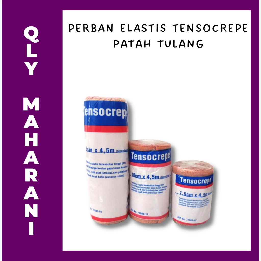 Tensocrepe Perban Elastis Patah Tulang