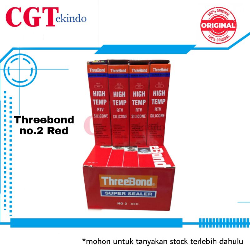 

Threebond High Temp Red No. 2 RTV Silicone 75gr