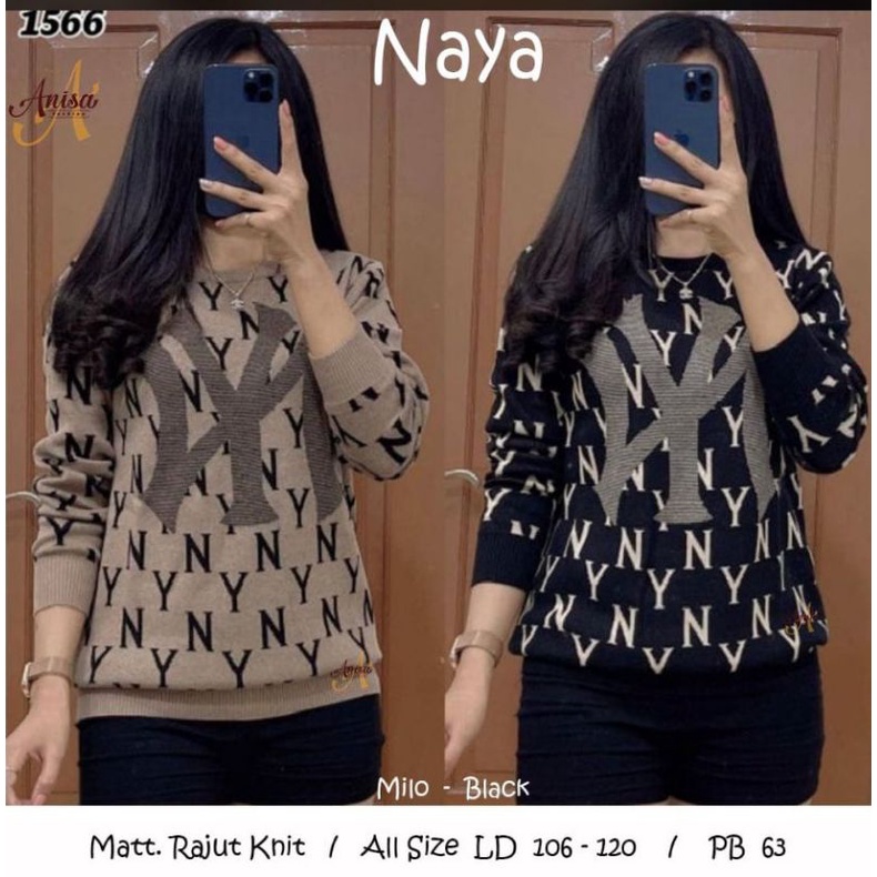 BLOUSE NAYA RAJUT IMPORT,VENA BLOUSE RAJUT