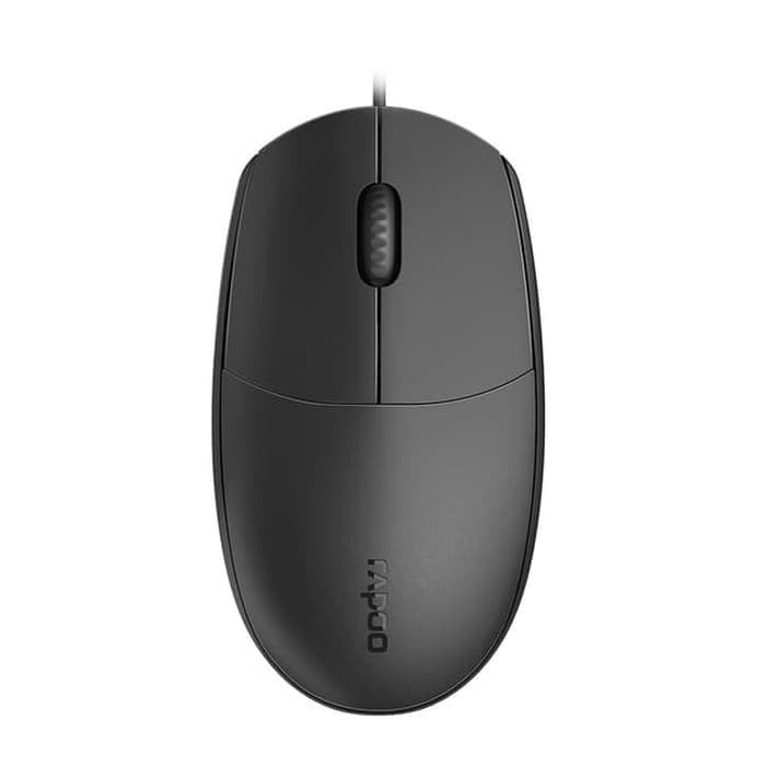 Rapoo N100 Wired Mouse Black Original