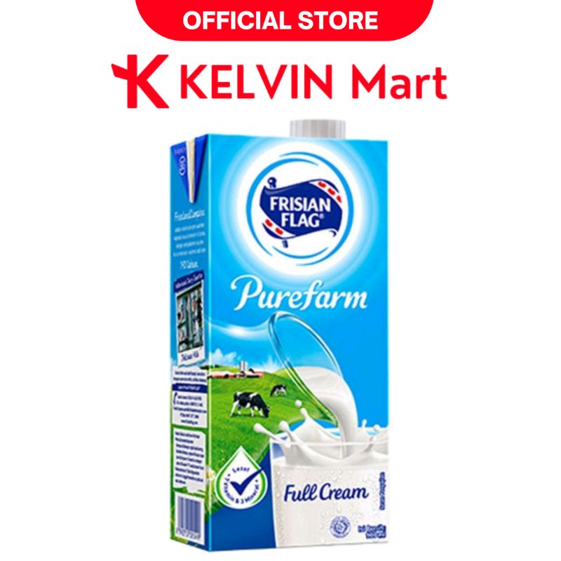 

Frisian Flag Susu Cair UHT Full Cream 900 mL | KELVIN Mart