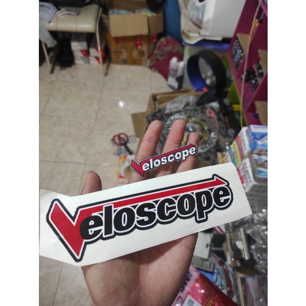 Stiker Veloscope Kecil Besar