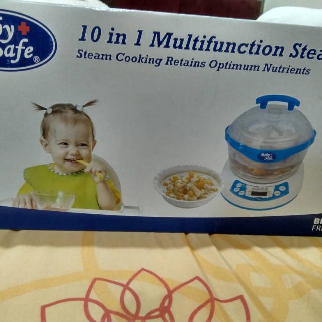 Baby safe 10 in 1 multifunction steamer (sterilizer)