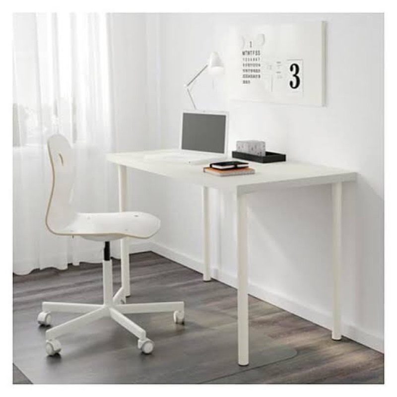 Meja Kerja Meja Belajar Custom Like Linnmon Adils Ikea