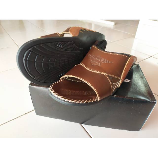 Sandal Kulit Harley Davidson