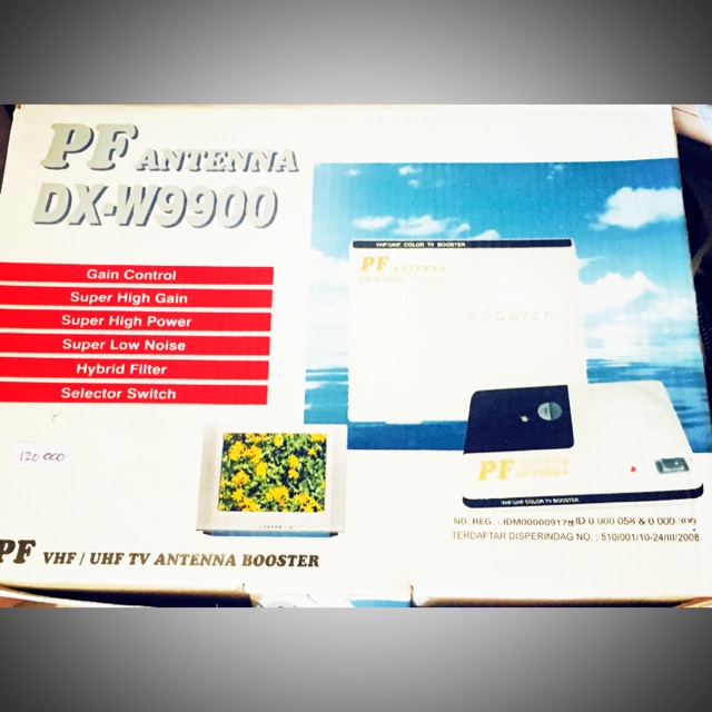 BOOSTER PF ANTENA DX-W9900 ASLI KOMPLIT