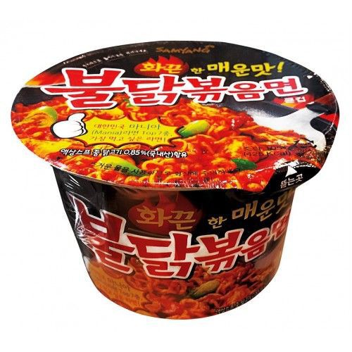 

SAMYANG Green Hot Chicken Ramen Spicy Cup 105gr [ORIGINAL KOREA 100%]