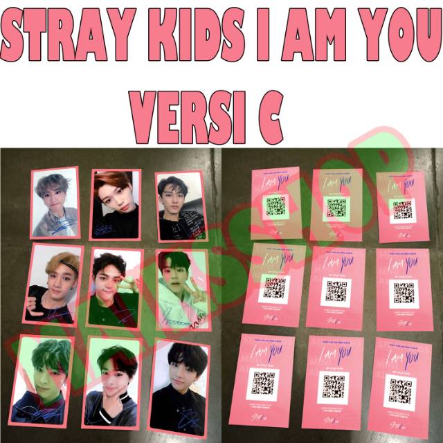 Stray Kids I Am You Photocard Kpop