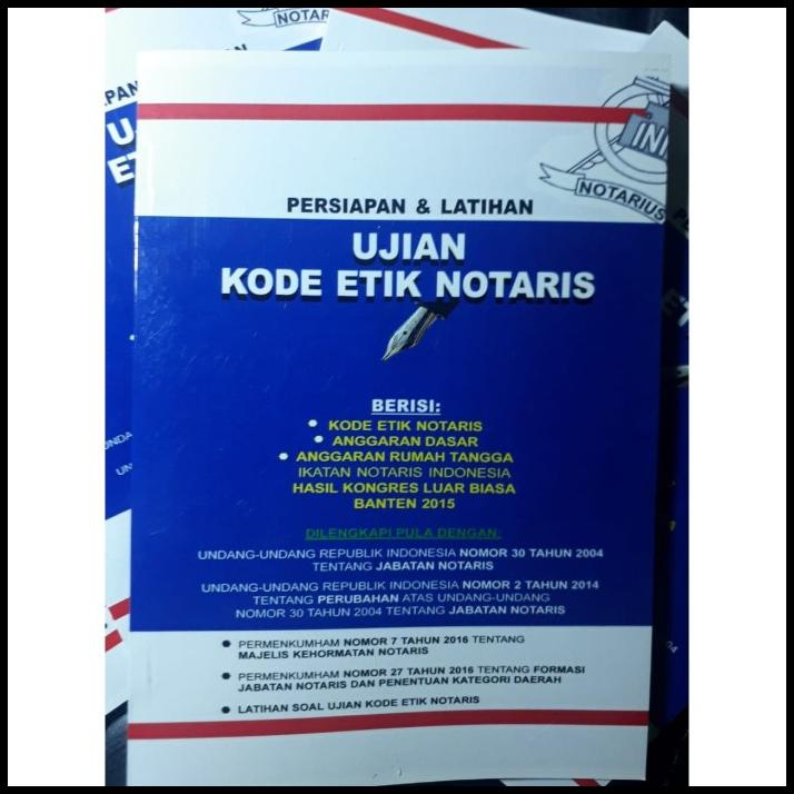 Uken Ujian Kode Etik Notaris | Caramel