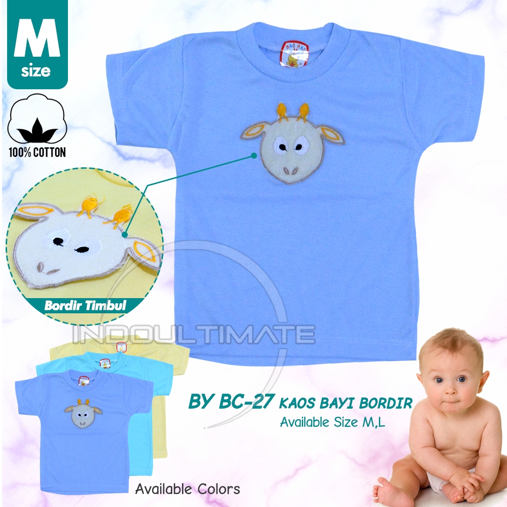 Kaos bayi catton Baju Bayi Pakaian Bayi / Baju Atasan bayi / Baju Anak / Kaos Anak  BC-27