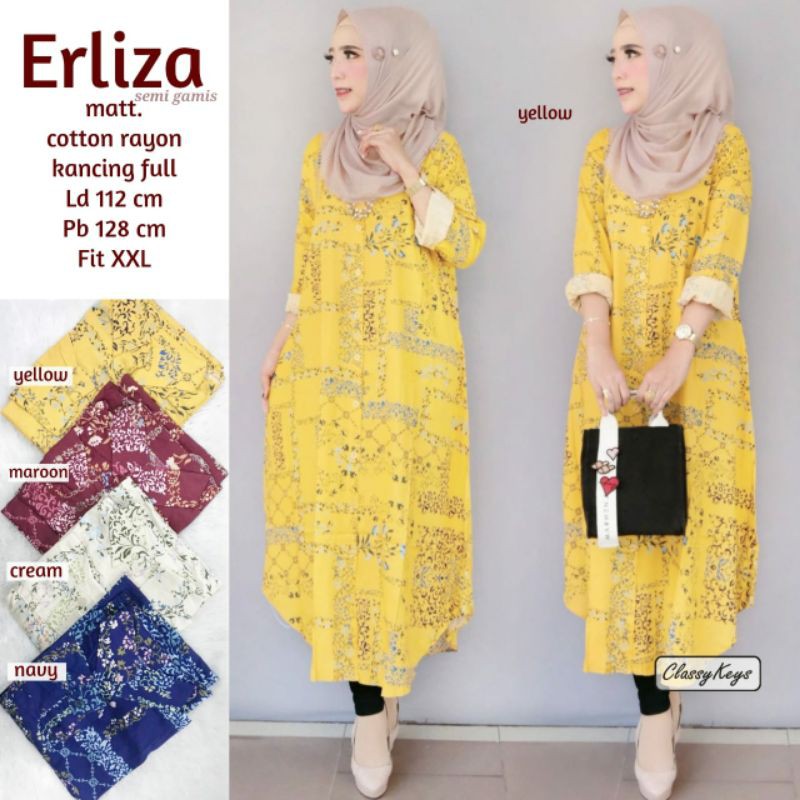 Erliza long tunik byClassyKeys