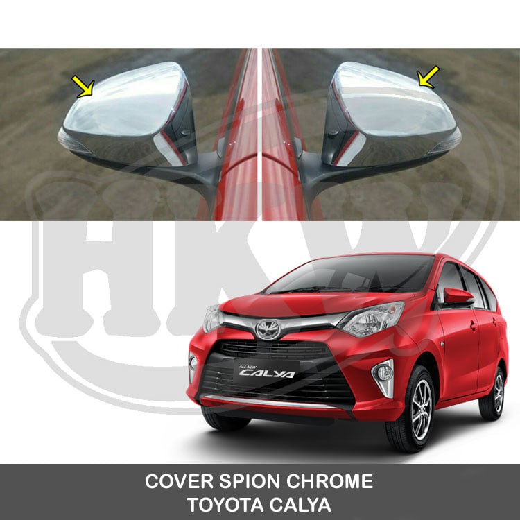 Cover Spion Calya / Sigra Chrome Best Quality