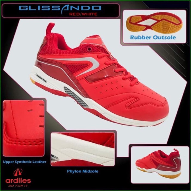 SEPATU BADMINTON ARDILES GLISSANDO 100% ORI!