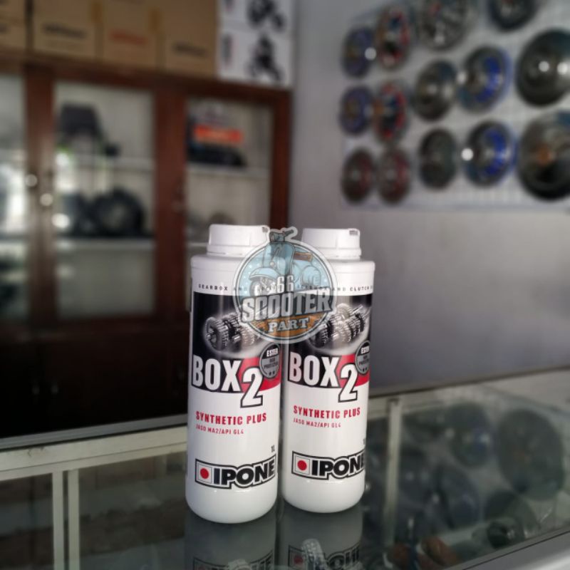 Oli IPONE BOX2 oli mesin vespa 2T