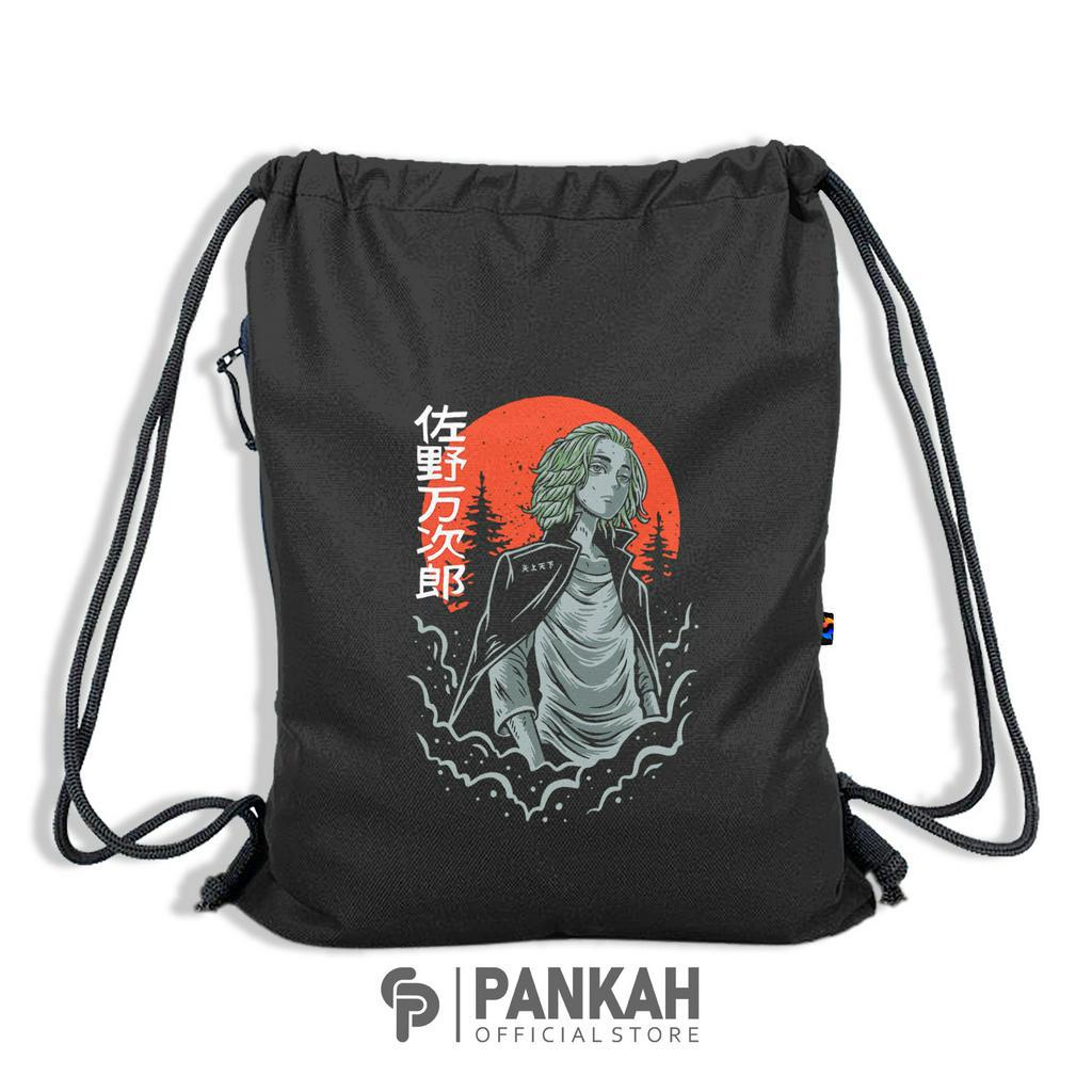 Tas Serut Pria Wanita Terlengkap Anti Air / Tas Sekolah Serbaguna / Strig Bag Waterproof Premium