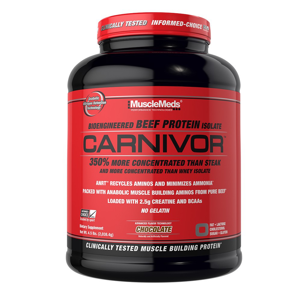 Musclemeds Carnivor 4 Lb Beef Protein Isolate