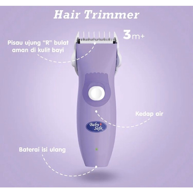 Babysafe hair trimmer