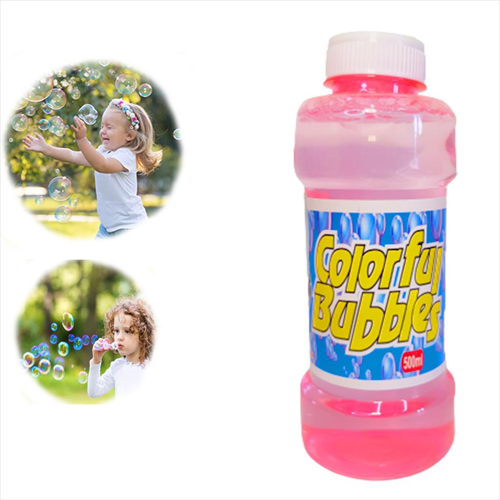 Cairan Isi Ulang Bubble 500ML/ Refill Bubble/ Refill Gelembung Sabun/Air Sabun