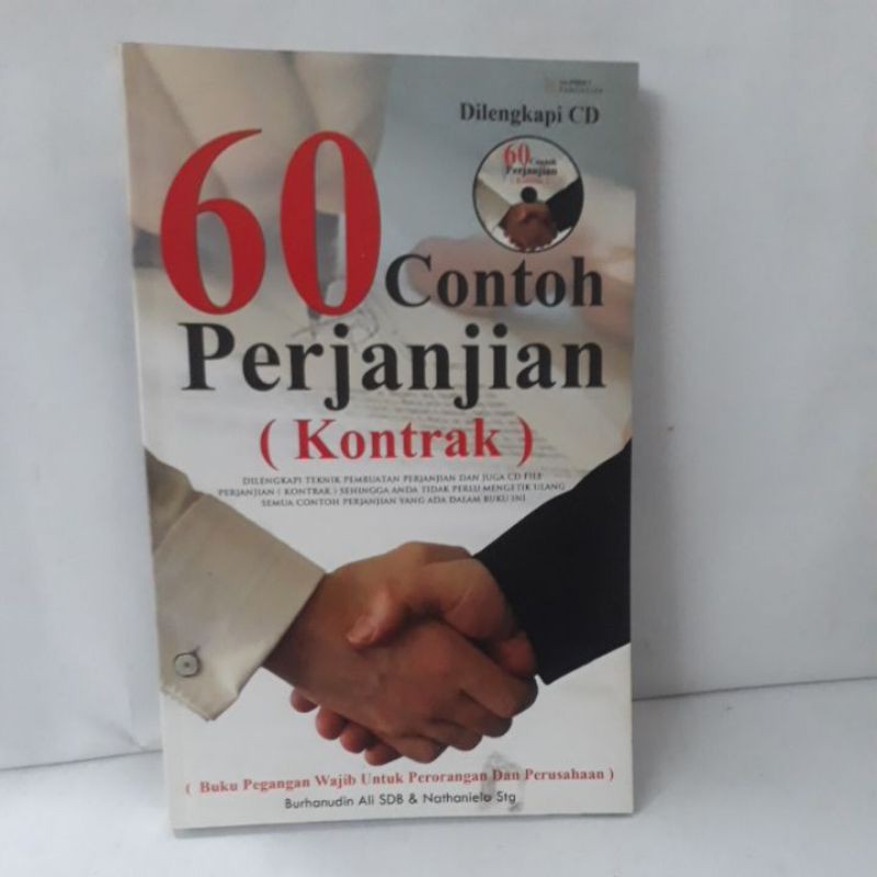 

60 Contoh Perjanjian (Kontrak)