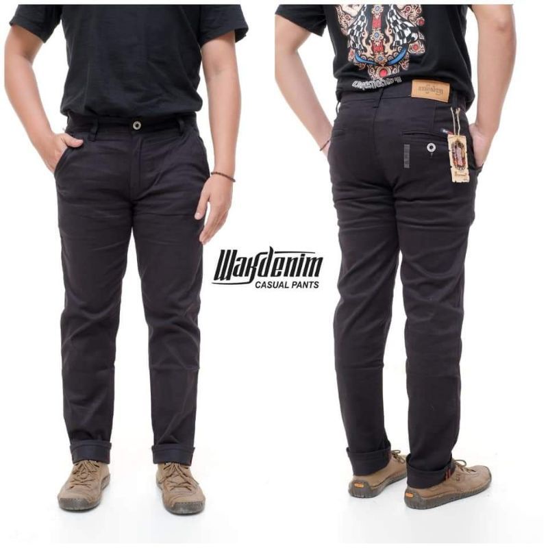 CELANA PRIA CHINO Slim fit Panjang Pria Kerja kantor Santai Liburan Cowok Original