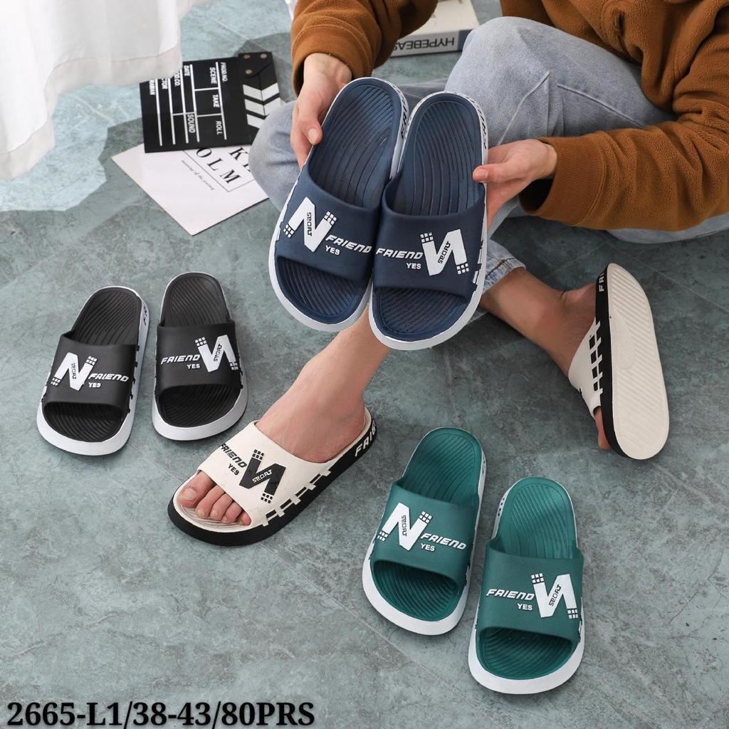 Sandal Slide Pria Import Sport N Friend Winola Payless WNL 2665-L1