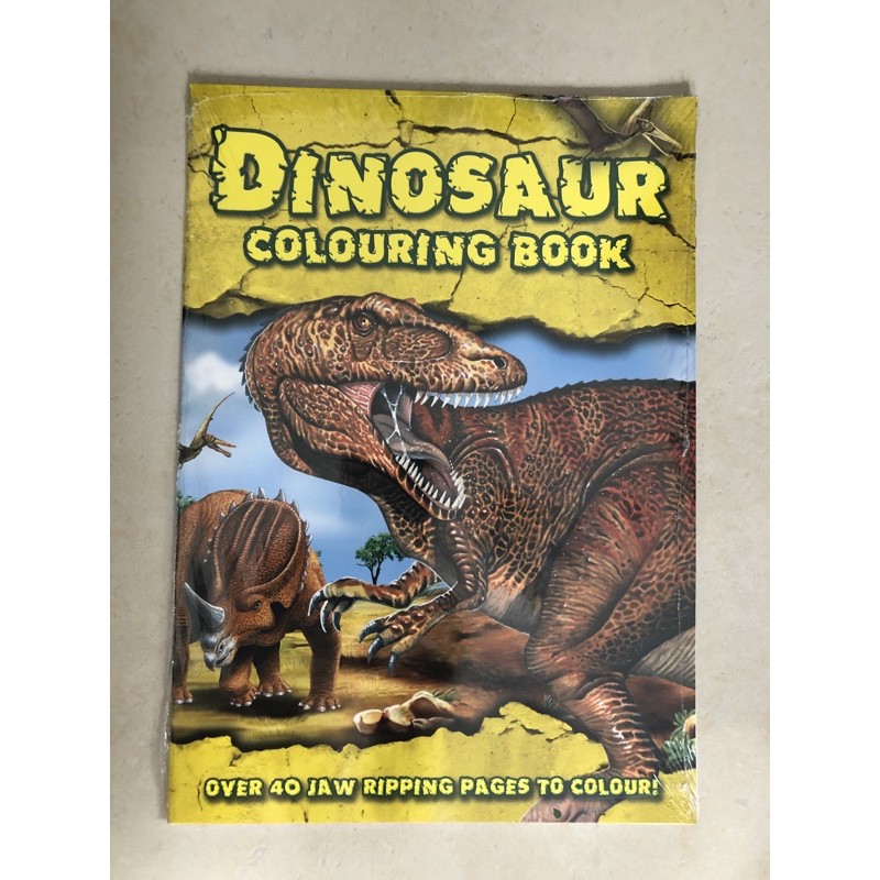 DINOSAUR COLOURING BOOK