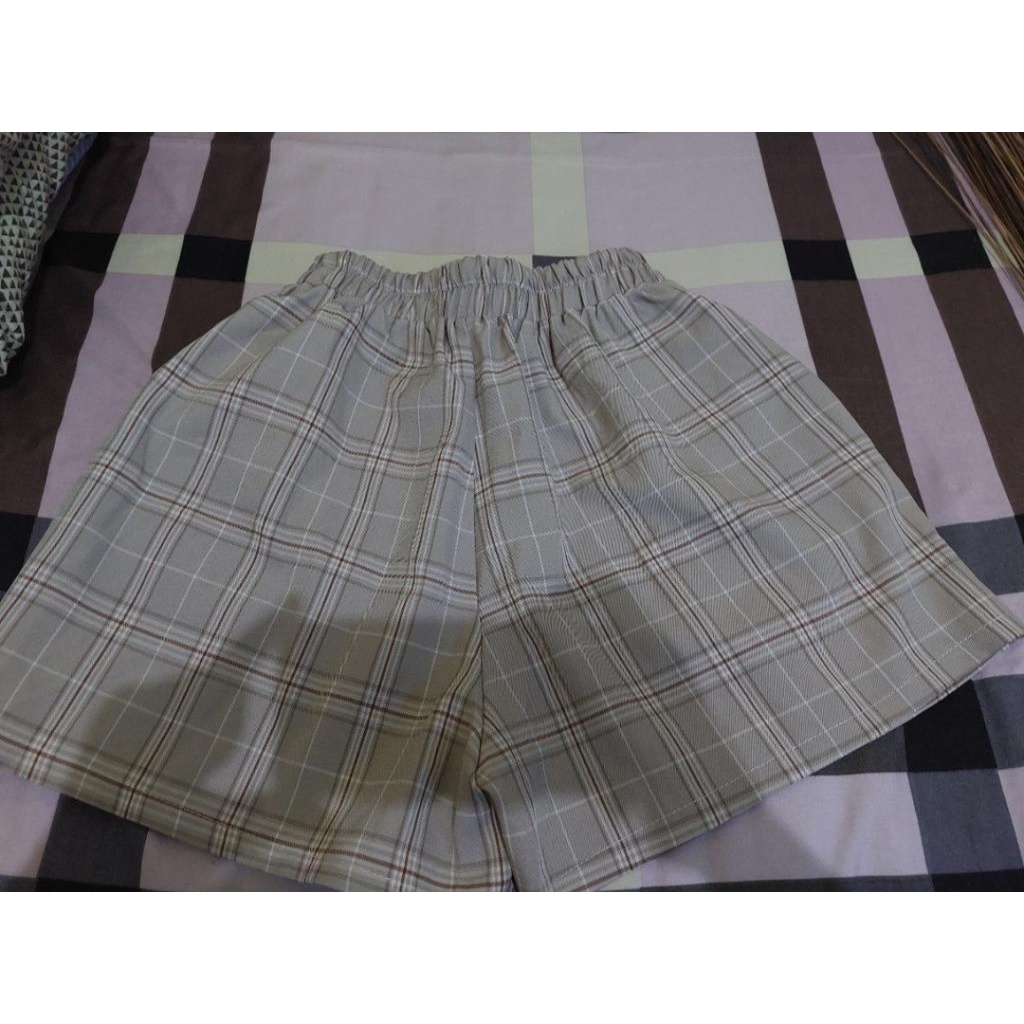 READY CELANA VIRAL celana pendek pria kotak kotak tartan trendy dan modis/celana boxer kotak kotak murah/celana pendek santai/celana pantai-6