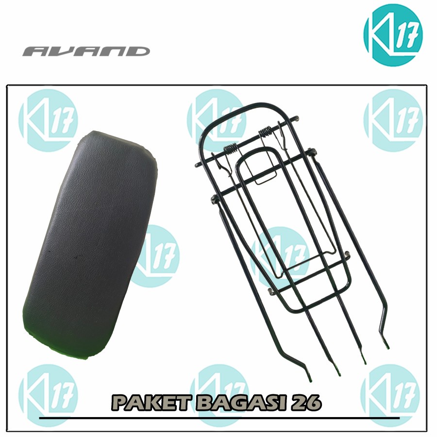 UNITED AVAND Bagasi Belakang Sepeda 26 Besi Boncengan Belakang Sepeda 26 BAGASI SEPEDA RAK PANIER BO