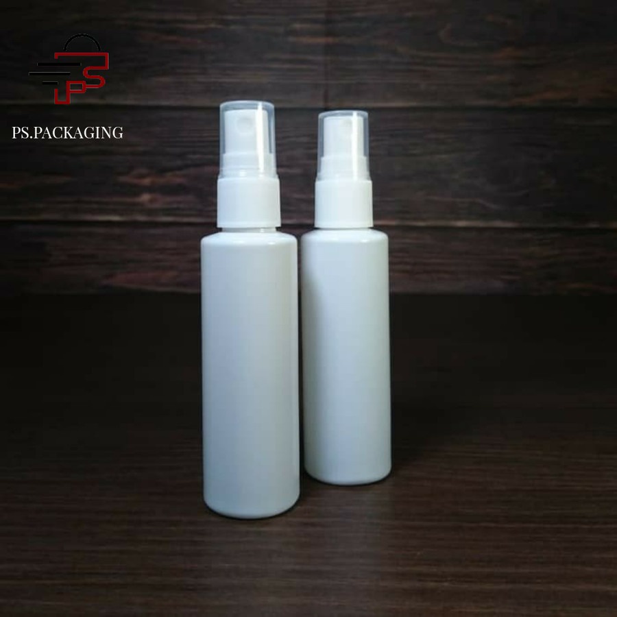 botol spray 60ml rf putih / botol pet 60ml rf / botol parfum,handsanitizer