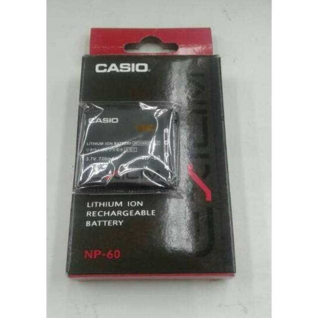 Baterai/Battery Casio NP-60/NP60 for Casio BC-60L