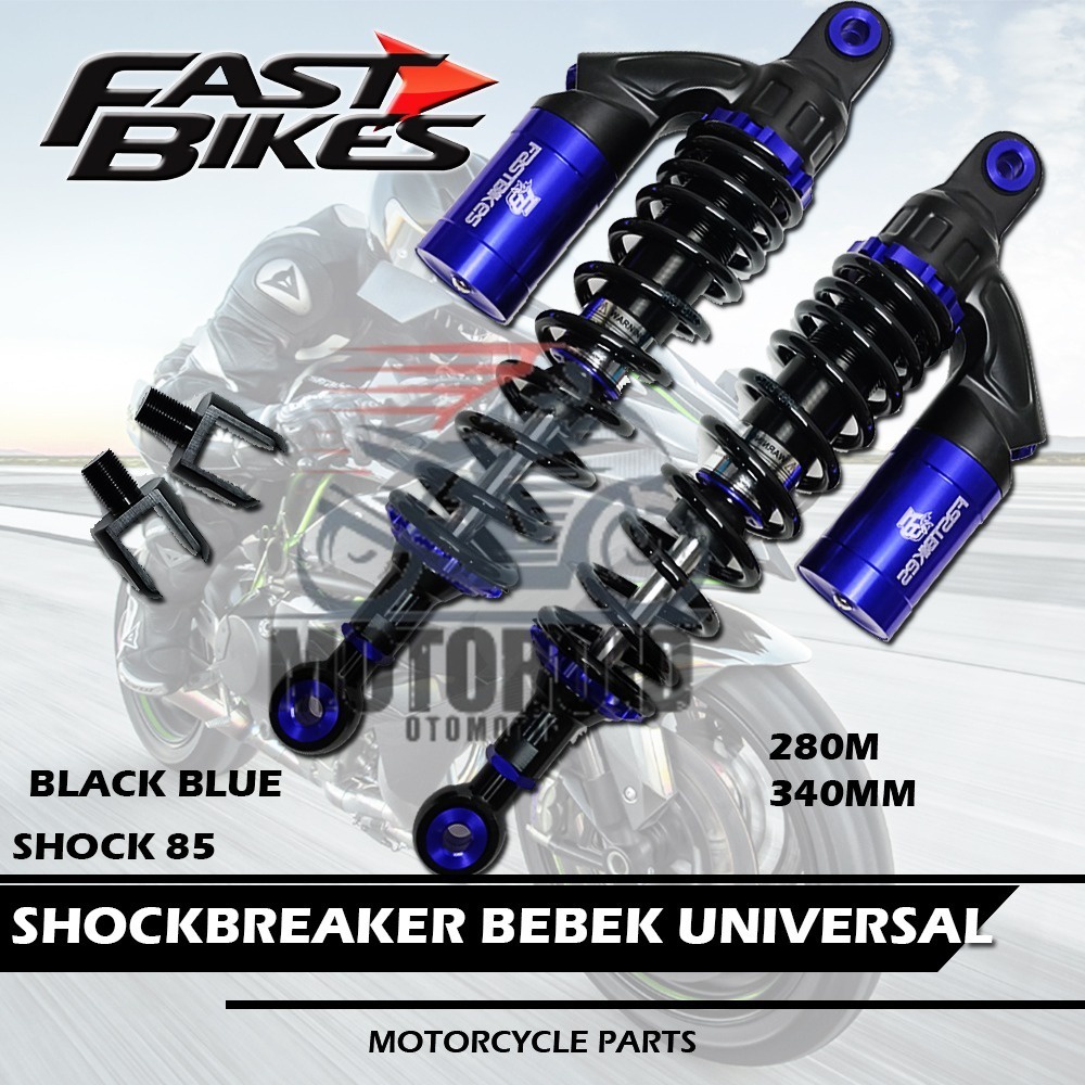 DOUBLE SHOCKBREAKER MATIC UNIVERSAL FASTBIKES FULL CNC TABUNG ATAS DUAL