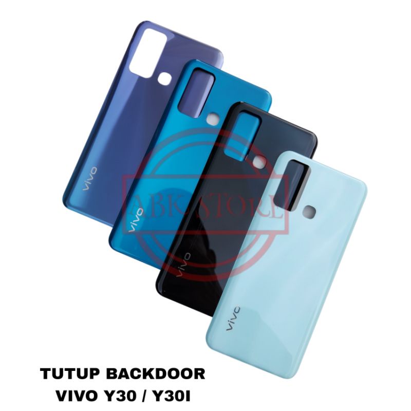 TUTUP BELAKANG BACKDOOR BACKCOVER BACK CASING VIVO Y30 / Y30I COVER BATERAI