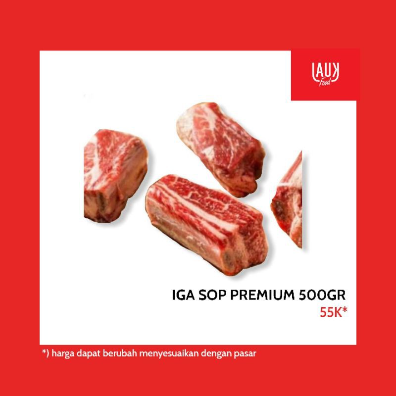 

AUS Iga Sop Premium 500gr