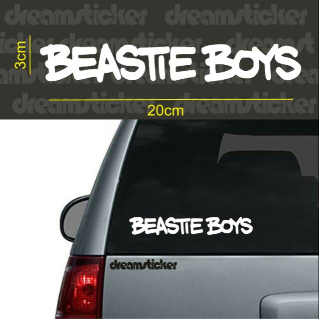 

Sticker Stiker Musik Band Beastie Boys