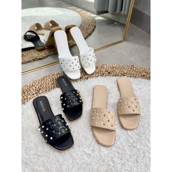 Athena Stud Sandals