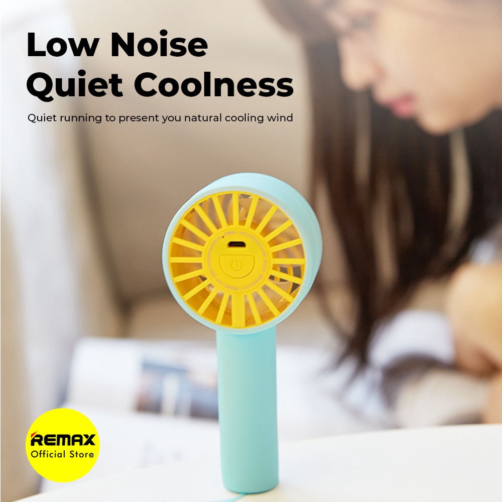 Remax F40 Mini Portable Fan 2000mAh 3 Wind Level No Noise