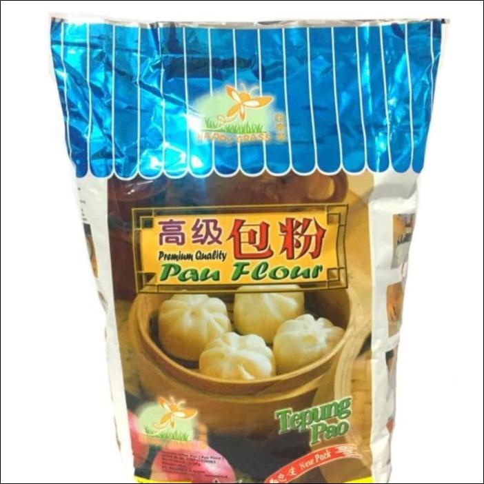 

Tepung Pao Happy Grass / Tepung Bakpau / Bapao Flour / Pau Flour