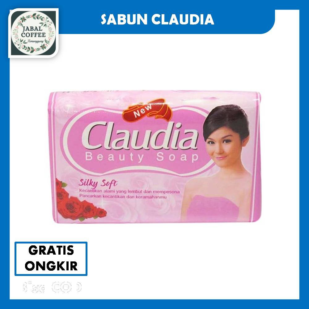 Sabun Mandi Claudia Beauty Soap / Claudia Sabun Batang  60 Gram/ Claudia Sabun / Silky Soft J35