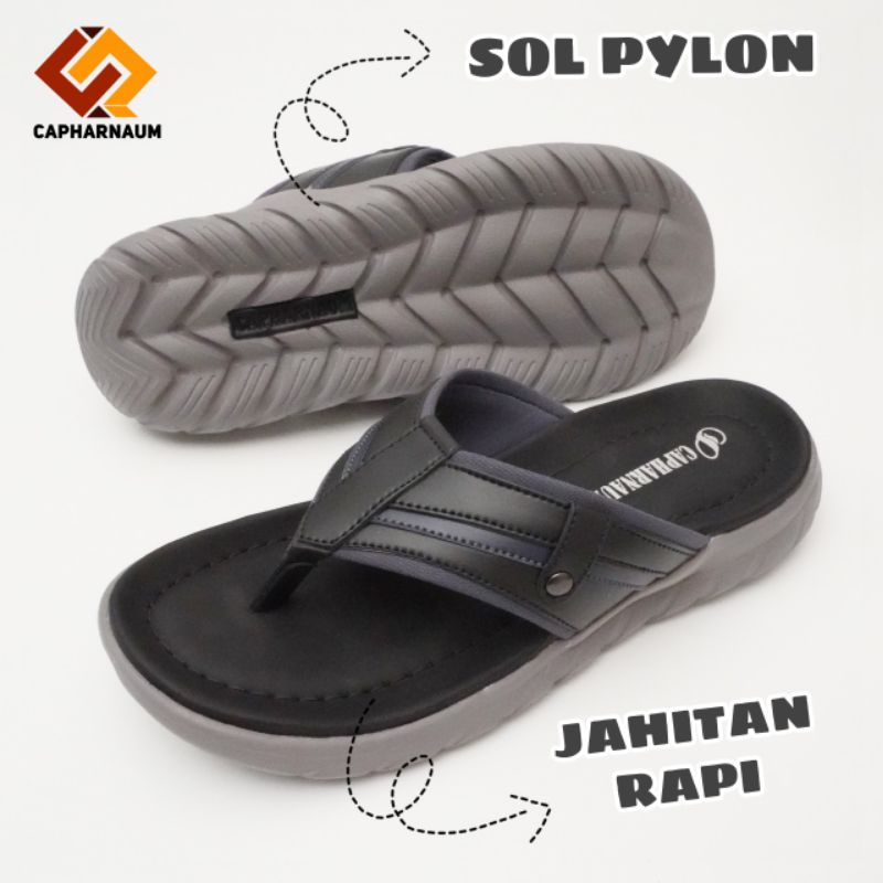 CAPHARNAUM [RDPI 101] Sandal Japit Kasual Trendy High Quality/ Sandal Gunung Japit Pria Korea