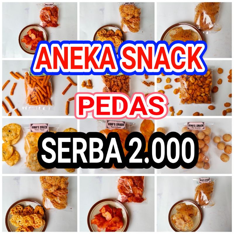 

Vino's Snack " Snack kiloan Pedas Serba 2000