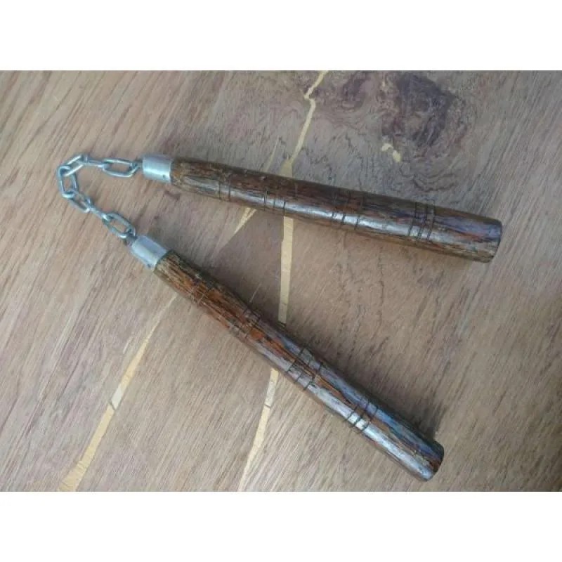Ruyung Nunchaku Double Stick Kayu Aren