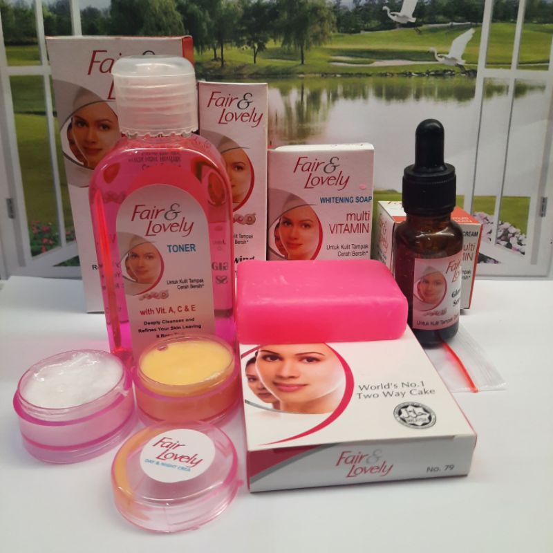 PAKET CREAM FAIR&LOVELY 6IN1 ORIGINAL BPOM