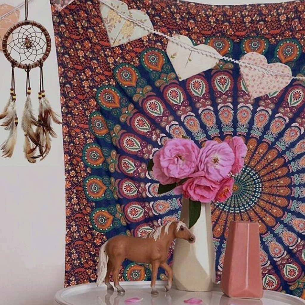 TAPESTRY MANDALA ORIGINAL INDIA 🌸GAURI SIZE QUEEN