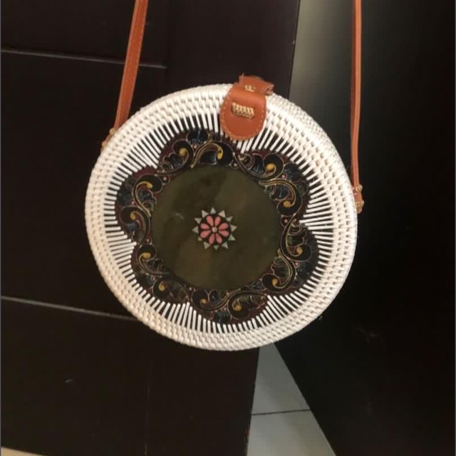 Tas Anyaman Bambu Asli Bali