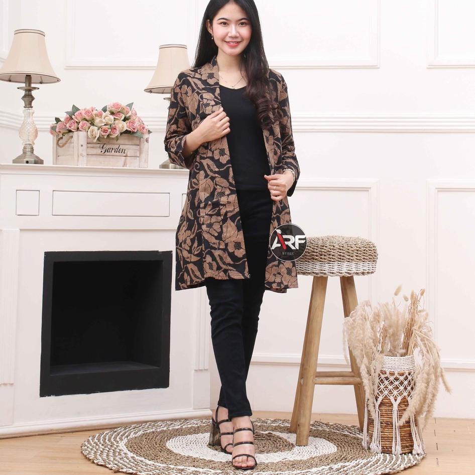 Hot Sell.. Blazer Tunik / Blazer wanita/ Belazer batik & Belazer
