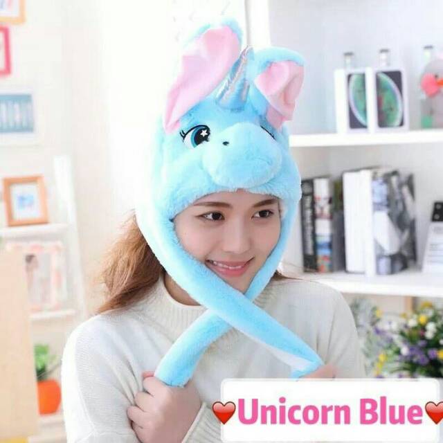 Topi Unicorn Korea Dancing Musik