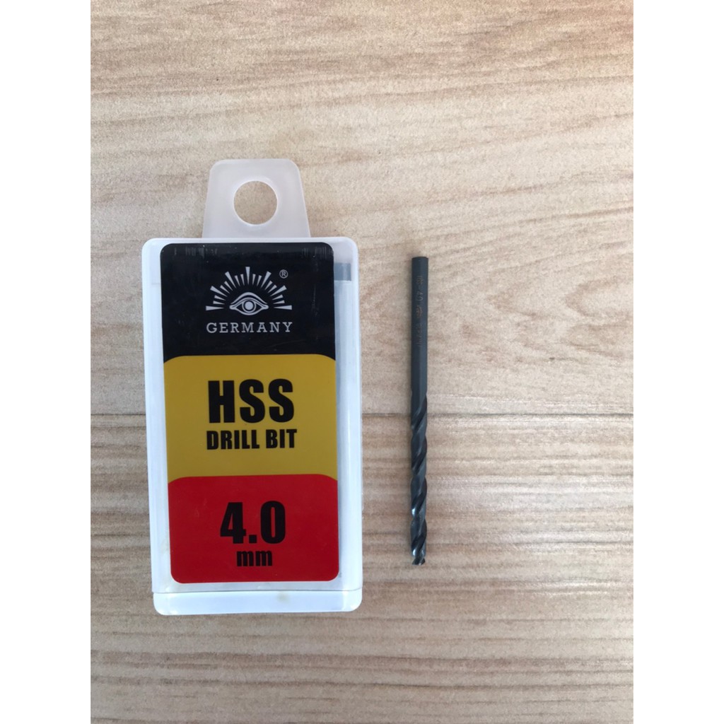 Mata Bor Besi 4 mm Merk Cap Tjap Mata