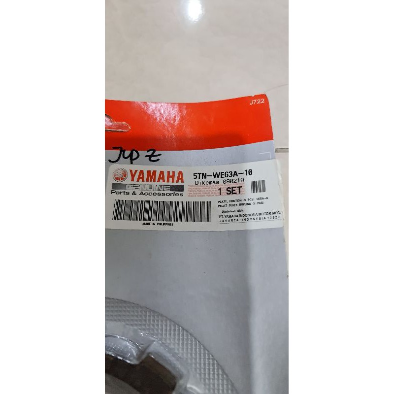 Kampas kopling Yamaha jupiter z lama original