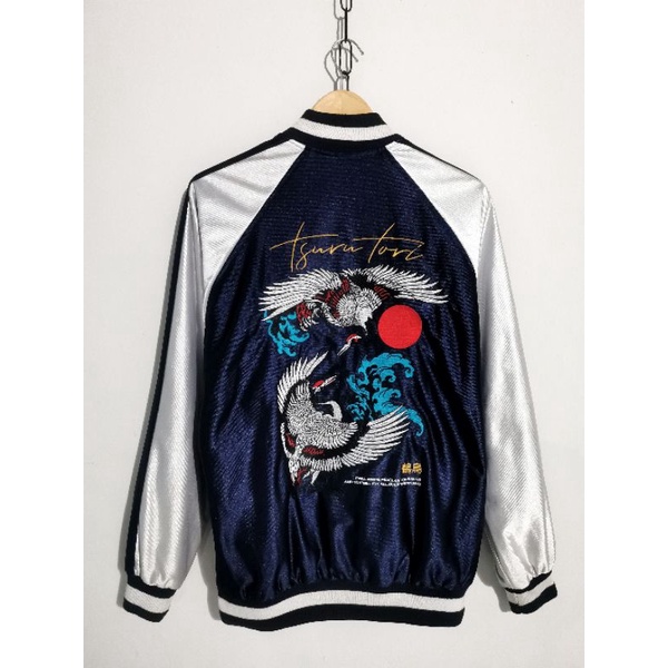 Sukajan Jacket Tsuru Tori