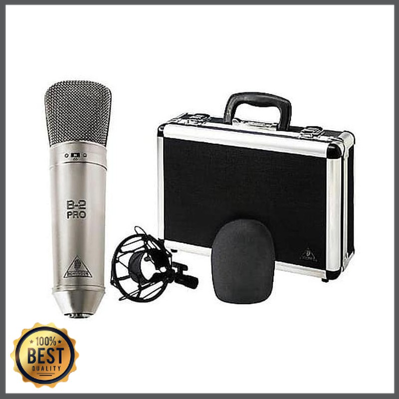 Mishad Shop -  Mic Condenser Dual Diaphragm untuk Studio BEHRINGER B2 Pro - Authoriz GU-5117-2527